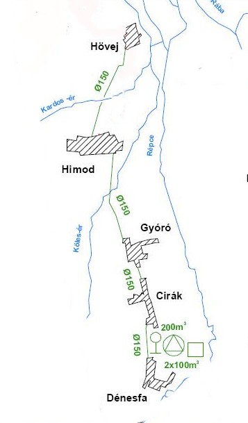 Cirák térkép