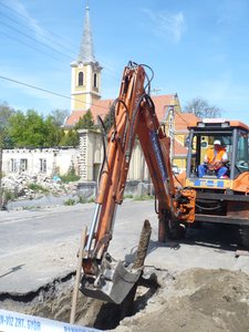 Erkel Ferenc utca - csőcsere