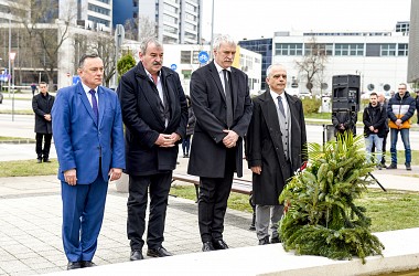 Víz Világnapi koszorúzási ünnepség