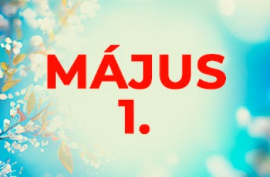 Ünnepi nyitvatartás - Május 1.