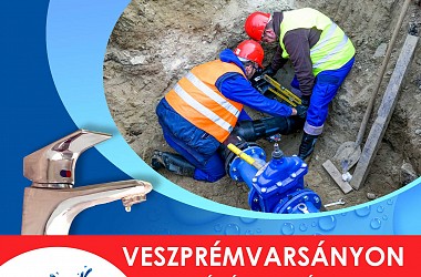 IVÓVÍZELLÁTÁS SZÜNETEL: Veszprémvarsányon