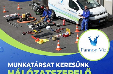 MUNKATÁRSAT KERESÜNK: hálózatszerelő munkakörbe