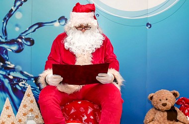 Idén is ellátogatott a Mikulás a PANNON-VÍZ Zrt.-hez 