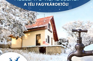 Óvja meg ingatlanjának vízellátó rendszerét a téli fagykároktól!