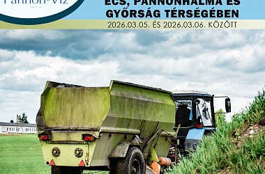 Bűzhatásra lehet számítani Écs, Pannonhalma és Győrság térségében