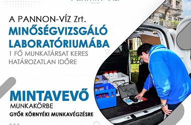 MUNKATÁRSAT KERESÜNK: mintavevő munkakörbe