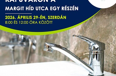 IVÓVÍZELLÁTÁS SZÜNETEL: Kapuváron