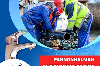 IVÓVÍZELLÁTÁS SZÜNETEL: Pannonhalmán