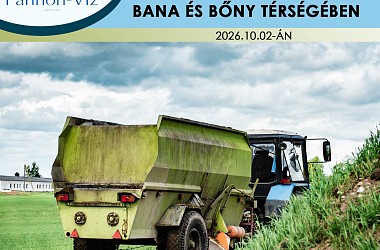 Bűzhatásra lehet számítani Bana és Bőny térségében
