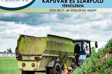 Bűzhatásra lehet számítani Kapuvár és Szárföld térségében