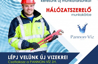 MUNKATÁRSAT KERESÜNK: hálózatszerelő munkakörbe