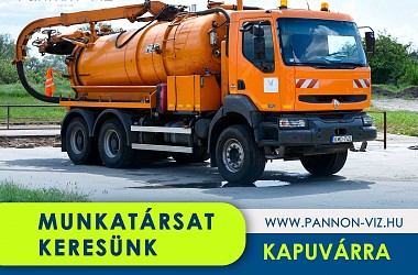 MUNKATÁRSAT KERESÜNK: gépjárművezető munkakörbe